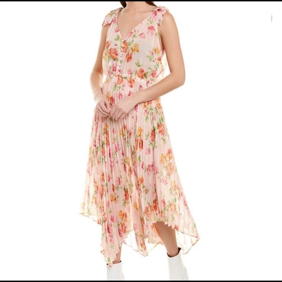 Kooples antique flowers midi dress - Picture 2 of 3